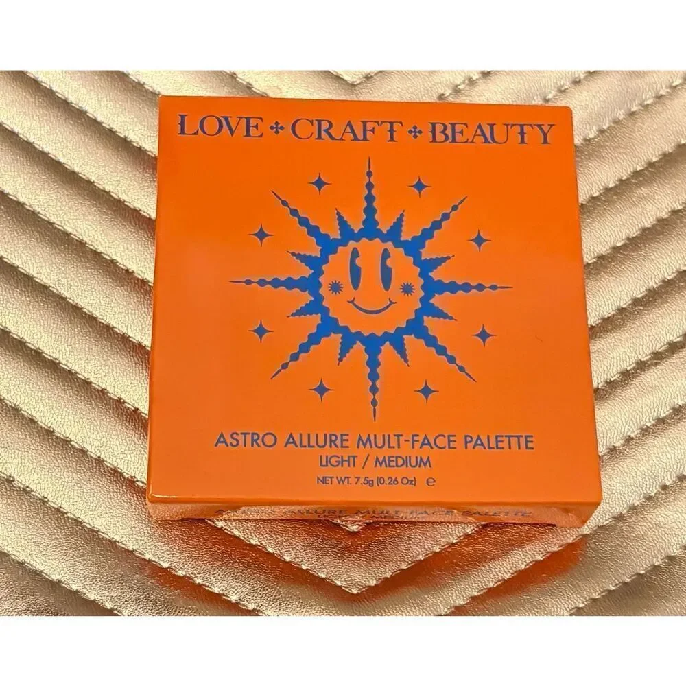 LOVE + CRAFT + BEAUTY cheekbone champagne